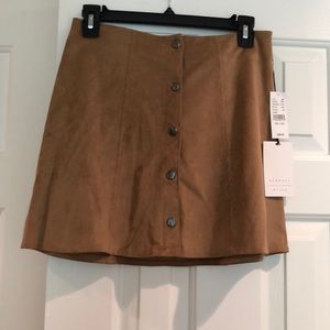 NWT KENDALL & KYLIE SUEDE SKIRT